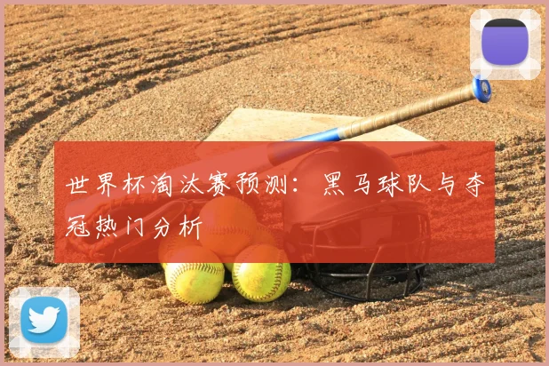 世界杯淘汰赛预测：黑马球队与夺冠热门分析